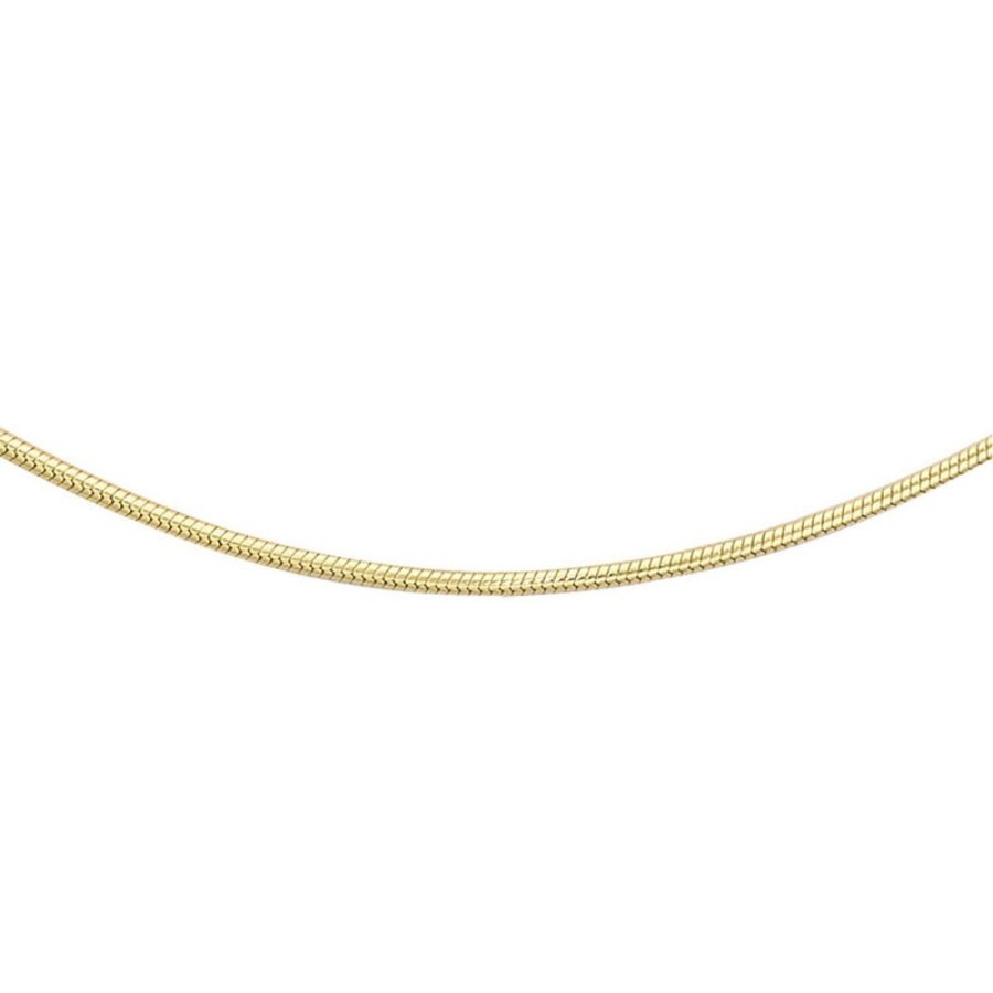 Jewellery Diamonds by WD | 9K Yellow Gold Mini Round Snake Chain 50Cm