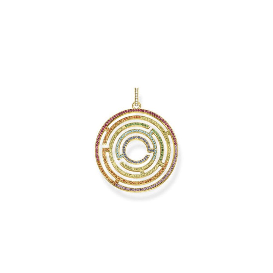 Jewellery Thomas Sabo | Pendant Maze Gold