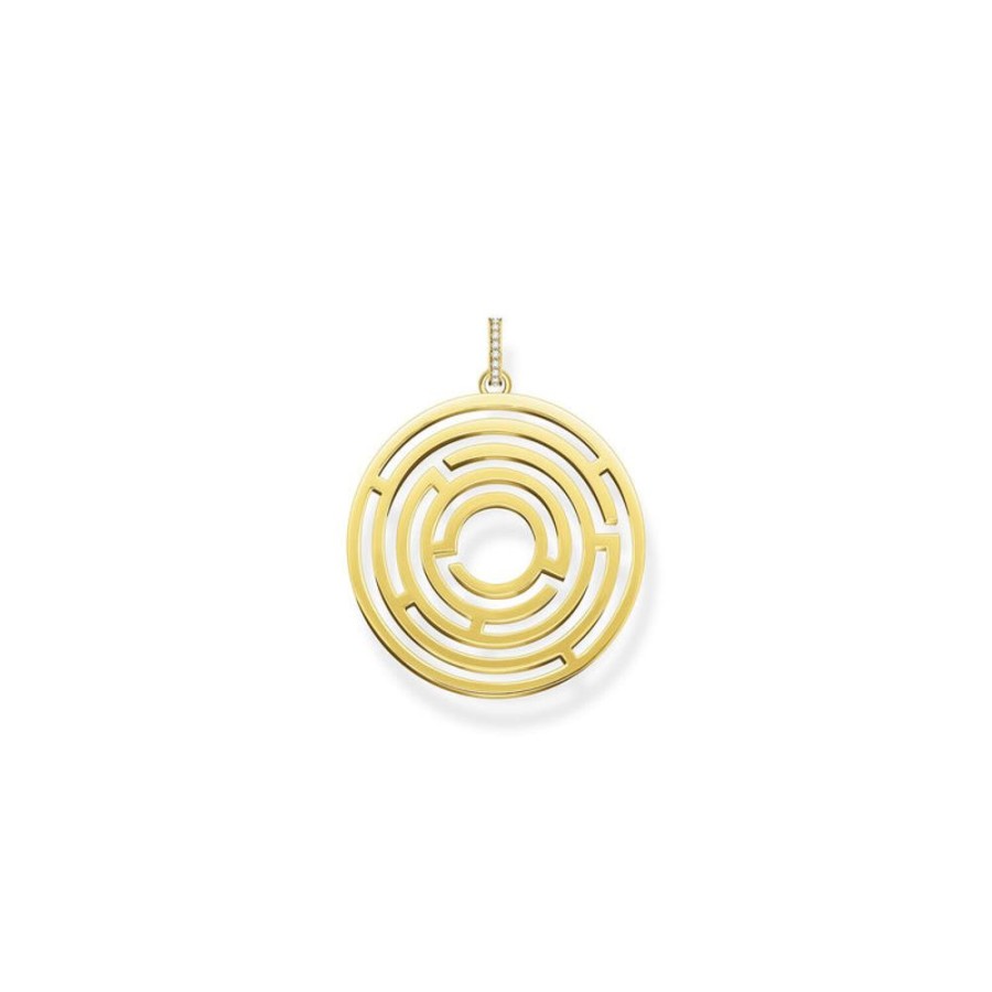 Jewellery Thomas Sabo | Pendant Maze Gold