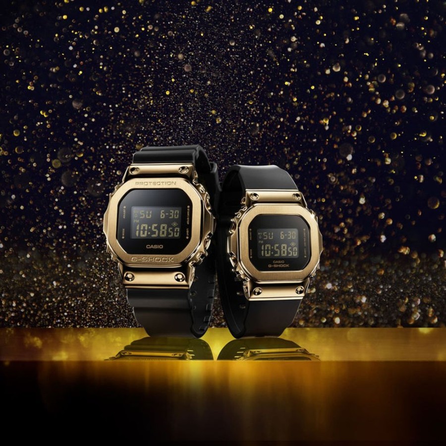 Watches G-Shock | Digital 5600 Series Black Resin Strap