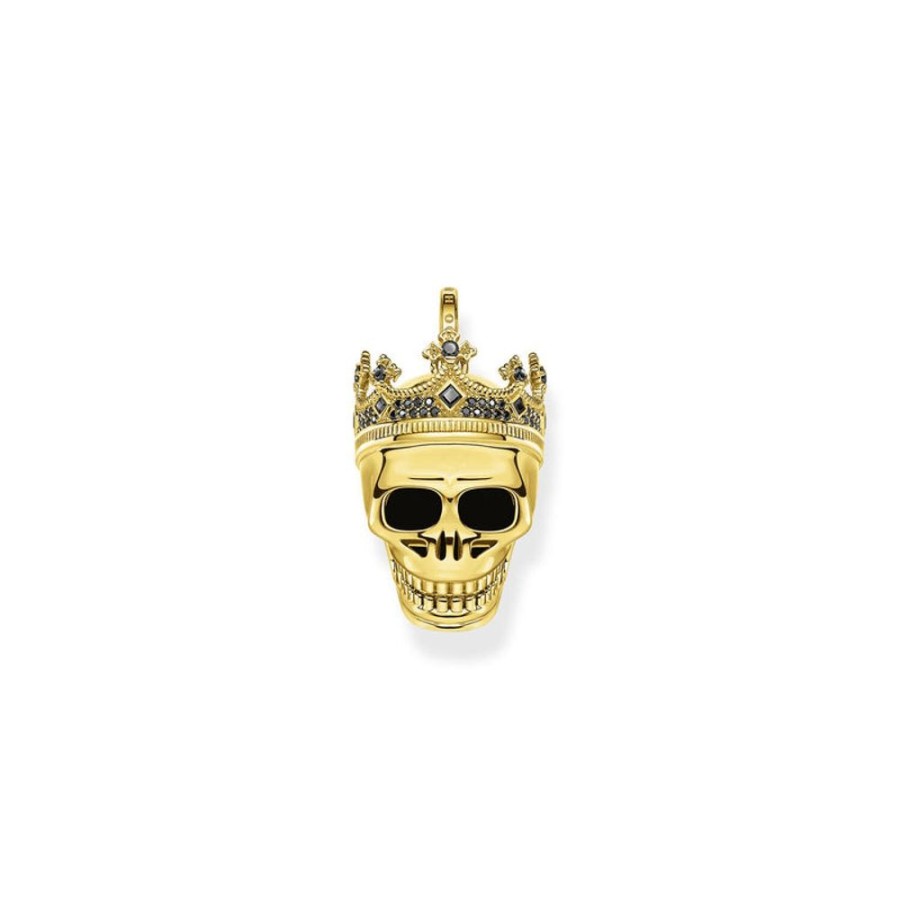 Jewellery Thomas Sabo | Pendant Skull Gold