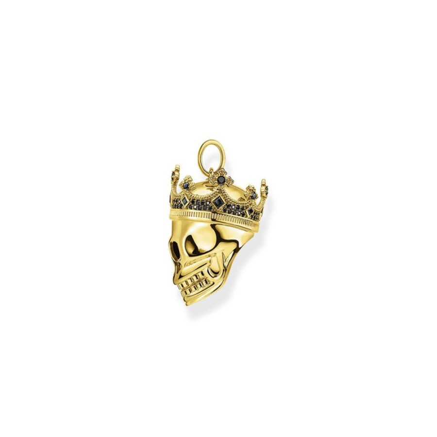 Jewellery Thomas Sabo | Pendant Skull Gold