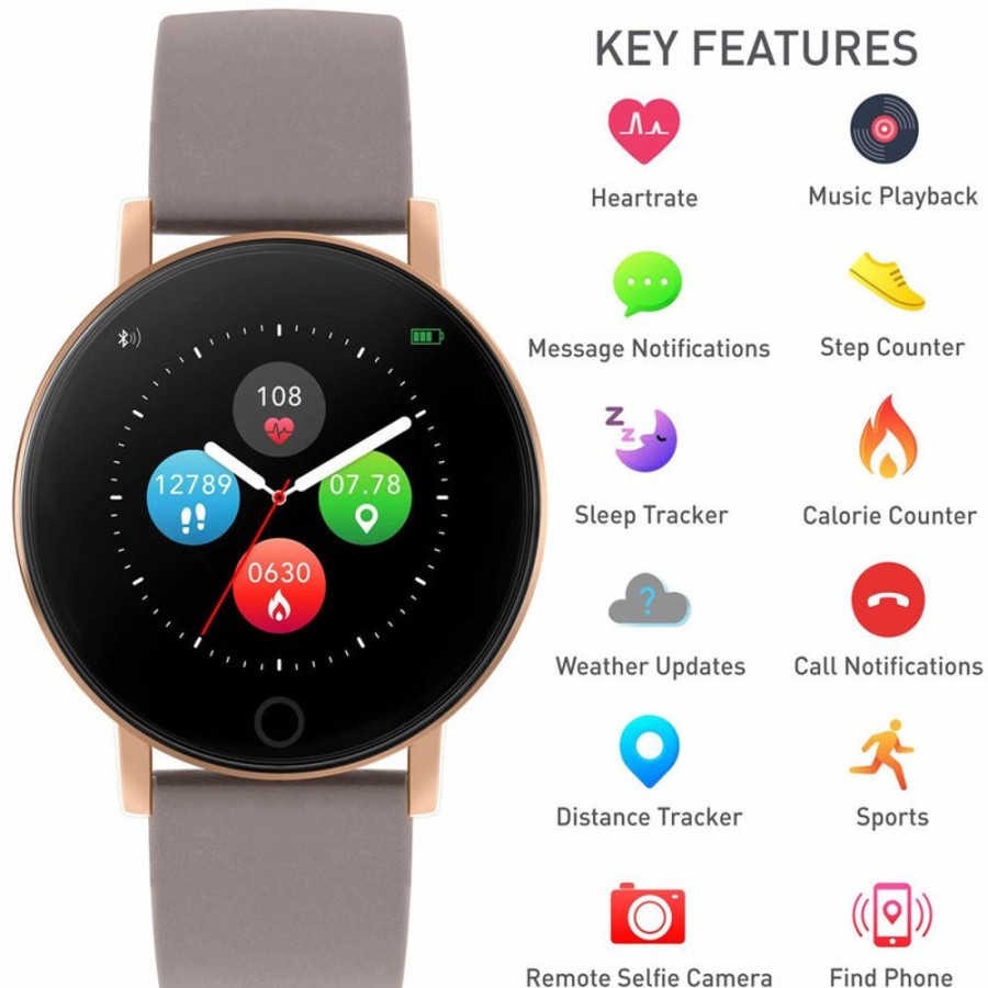 Watches Reflex Active | Series 5 Grey Smart Watch