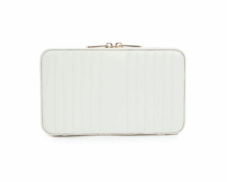 Accessories Wolf | Maria Medium Zip Case White