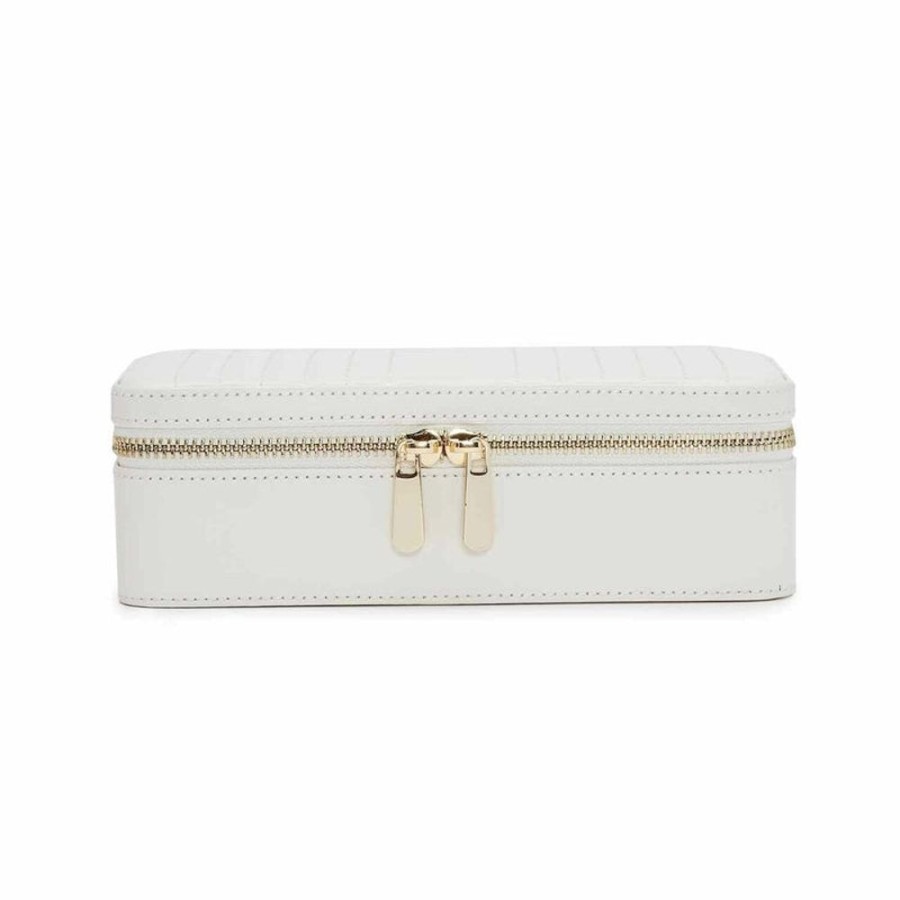 Accessories Wolf | Maria Medium Zip Case White