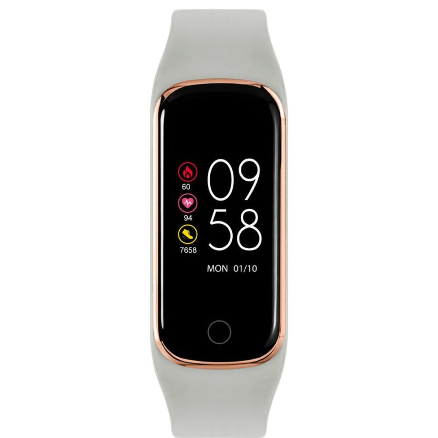 Watches Reflex Active | Series 08 Grey Band Smart Watch