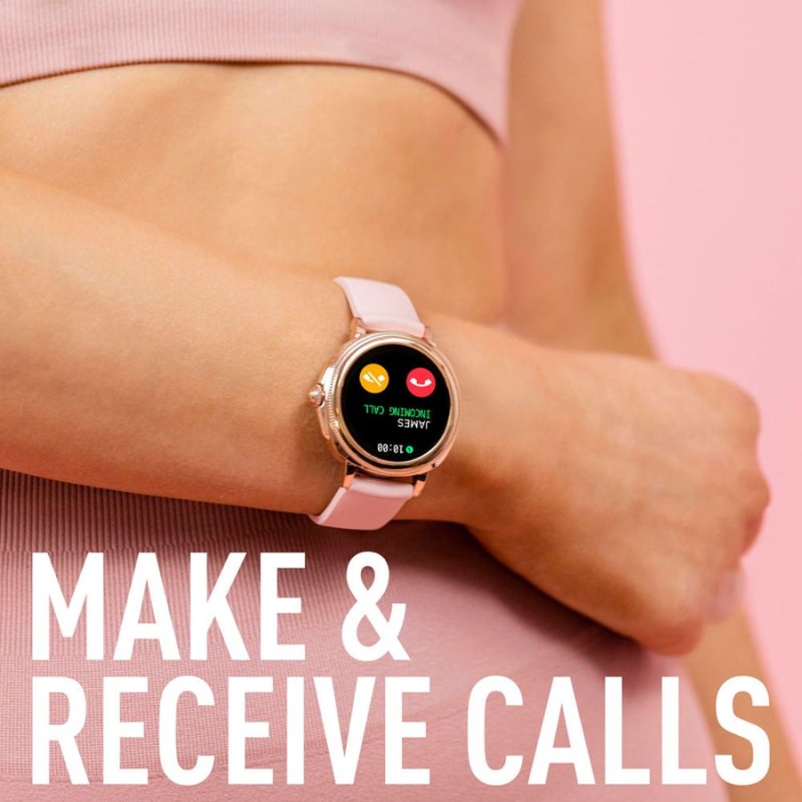 Watches Reflex Active | Series 25 Rose Case & Pink Silicone Strap Watch