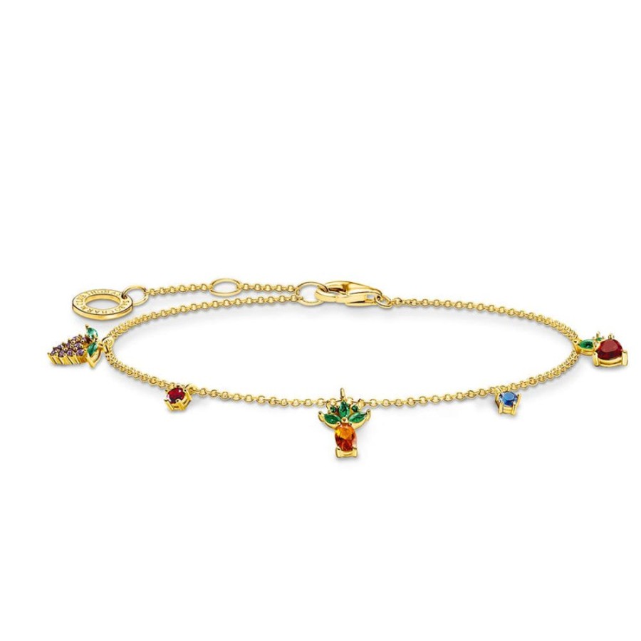 Jewellery Thomas Sabo | Bracelet Fruits Gold