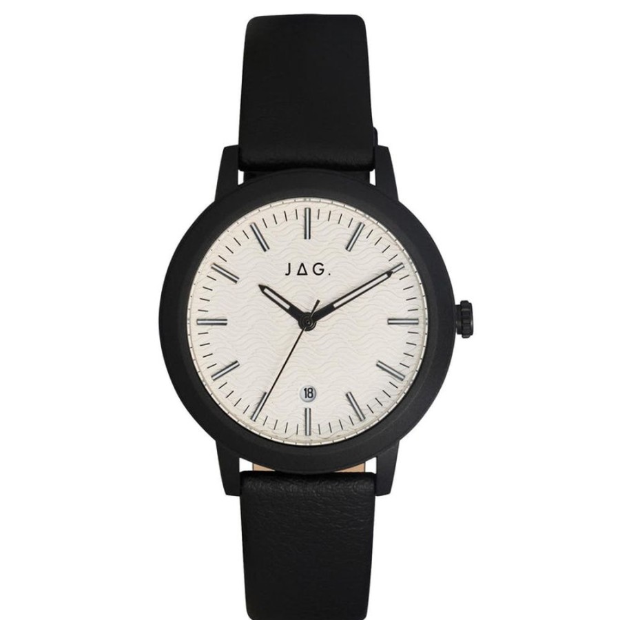 Watches Jag | Bronte White Dial 39.5Mm Watch