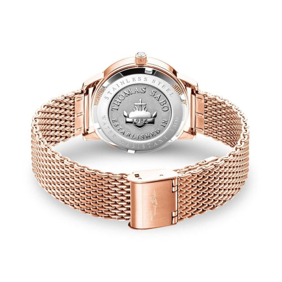 Watches Thomas Sabo | Glam Stainless Steel Mother Of Pearl Dial