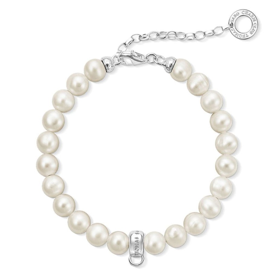 Jewellery Thomas Sabo | Charm Pearl Bracelet