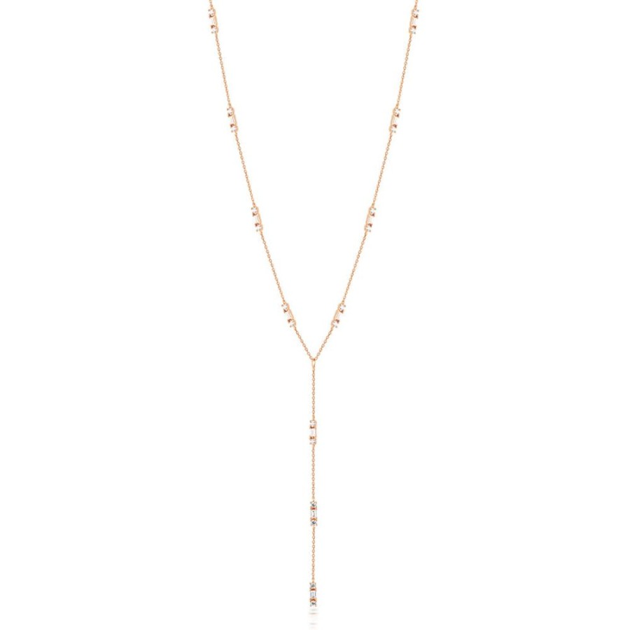 Jewellery Georgini | Georgini The Layered Edit Tolu Necklace Rose Gold