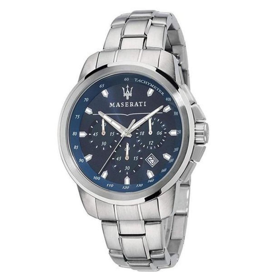 Watches Maserati | Successo 44Mm Blue Watch