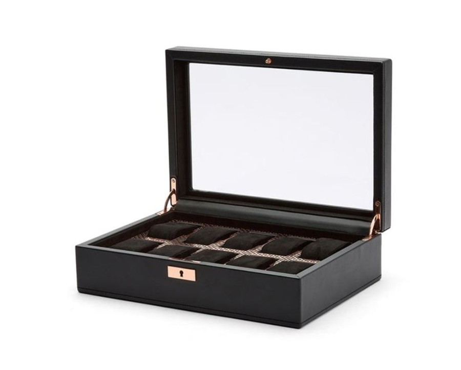 Accessories Wolf | Axis 10 Pc Watch Box