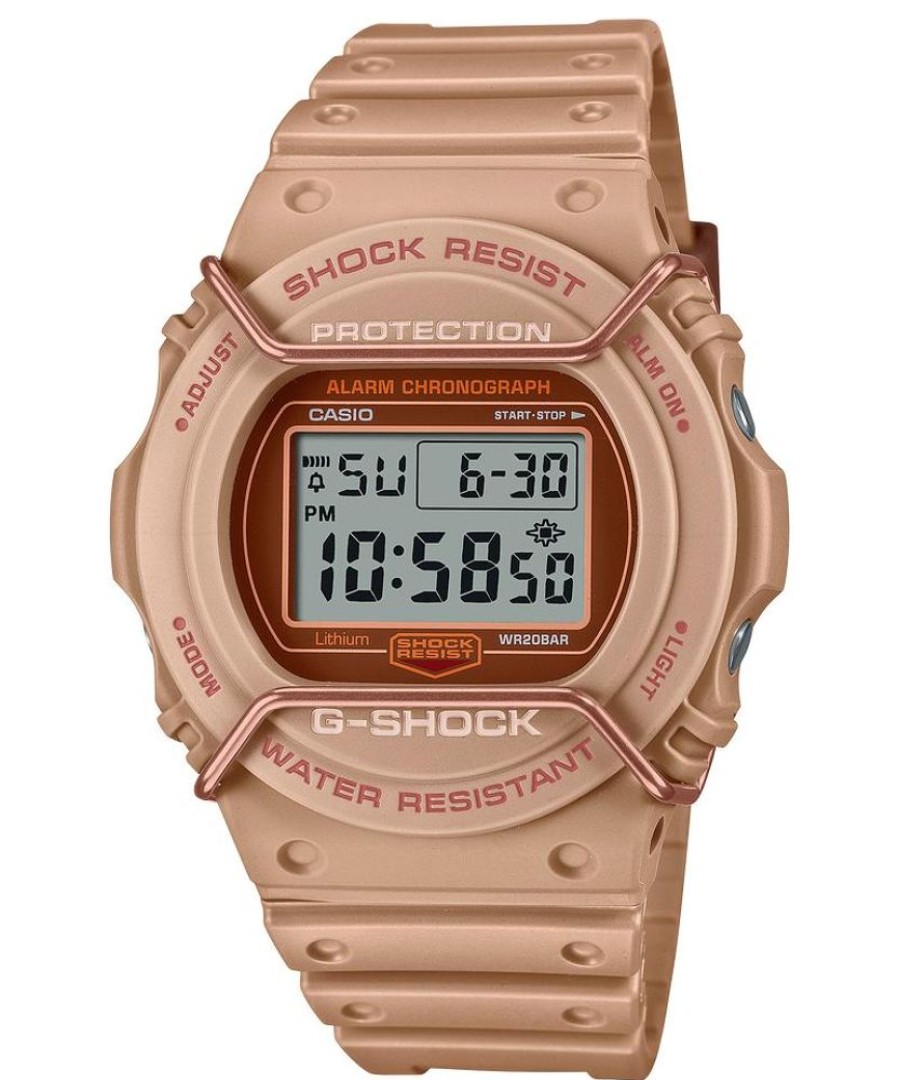 Watches G-Shock | 5700 Series Face Protector Natural Beige