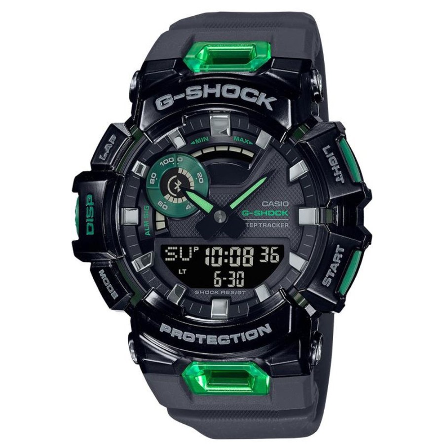 Watches G-Shock | Vital Bright Series Black Resin Strap