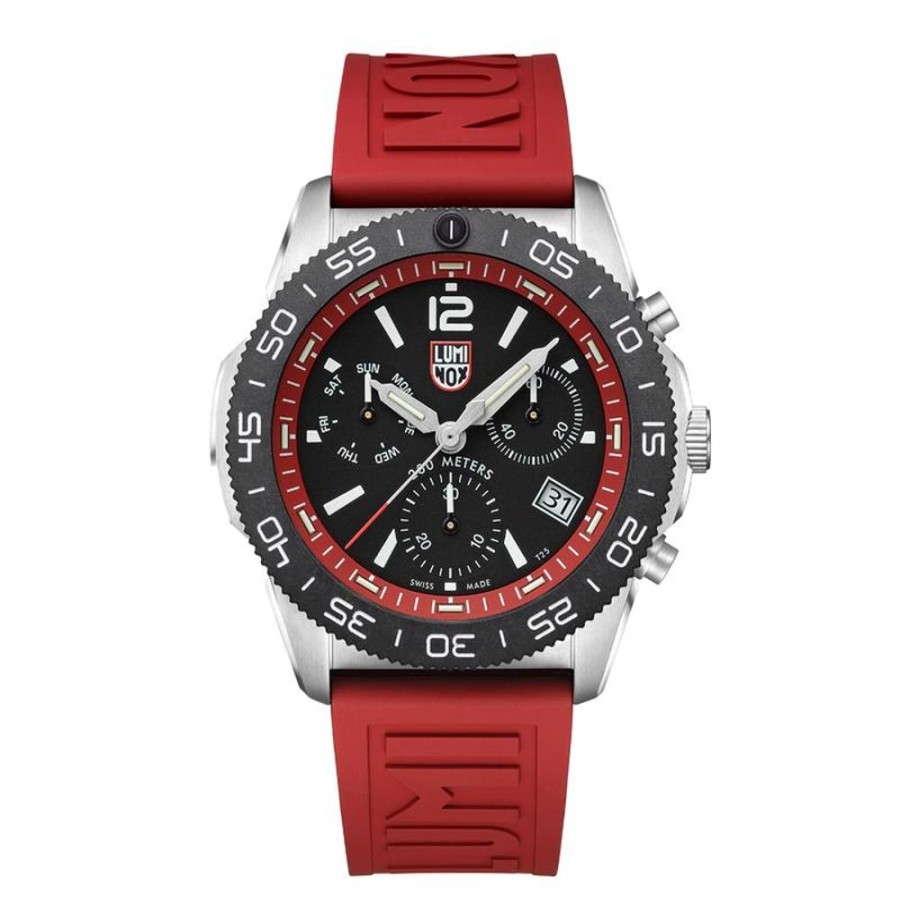 Watches Luminox | Pacific Diver Chronograph Red Band