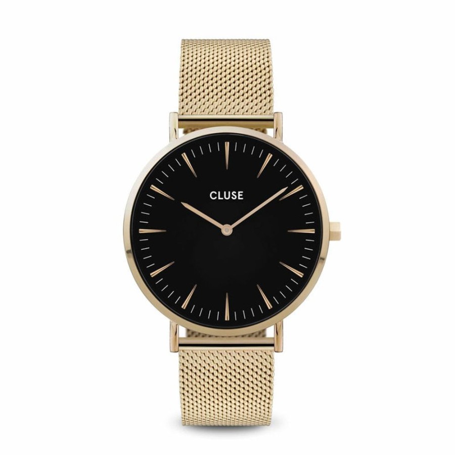 Watches Cluse | Cluse Boho Chic Mesh Gold Watch