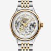 Watches Roamer | Competence Skeleton Iii Two-Tone Watch