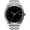 Watches Nixon | Time Teller Stainless Steel Black Dial