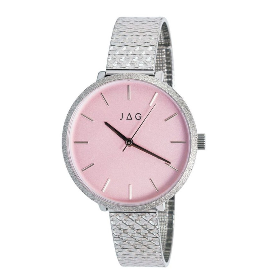 Watches Jag | Carmel Pink Dial 38Mm Watch