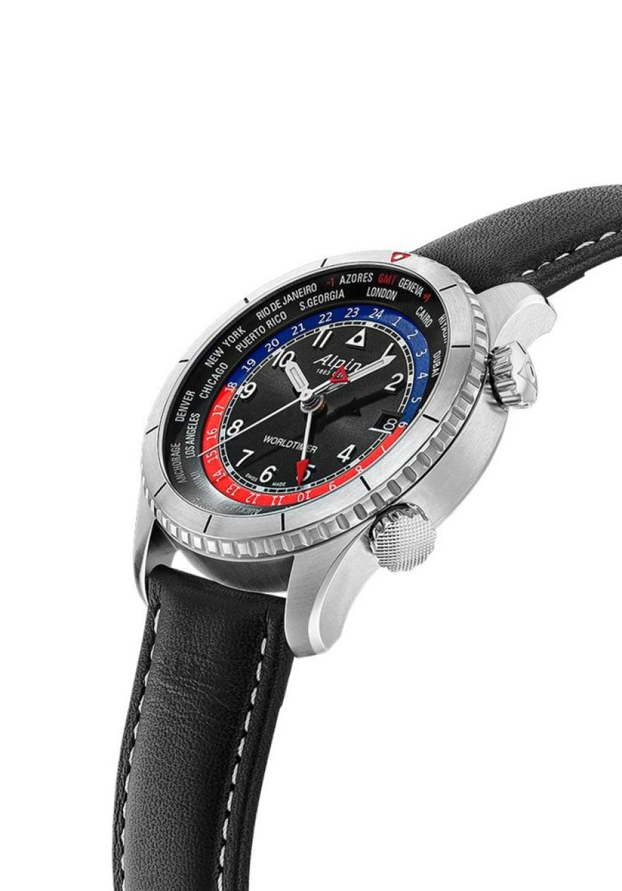 Watches Alpina | Startimer Pilot Quartz Worldtimer