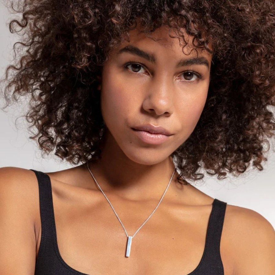 Jewellery Thomas Sabo Jewellery | Thomas Sabo Engravable Bar Necklace