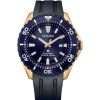 Watches Citizen | Eco-Dive Blue Dial Polyurethane Strap Watch