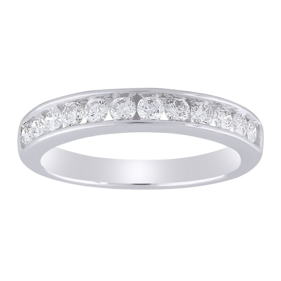 Jewellery Diamonds by WD | Band Ring With 0.5Ct Diamond In 9K Gold