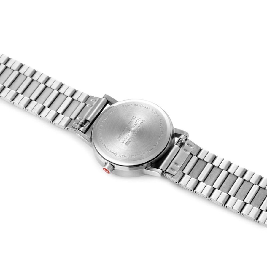 Watches Mondaine | Official Classic 36Mm Silver Stainless Steel Watch