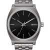 Watches Nixon | Time Teller Stainless Steel Black Dial