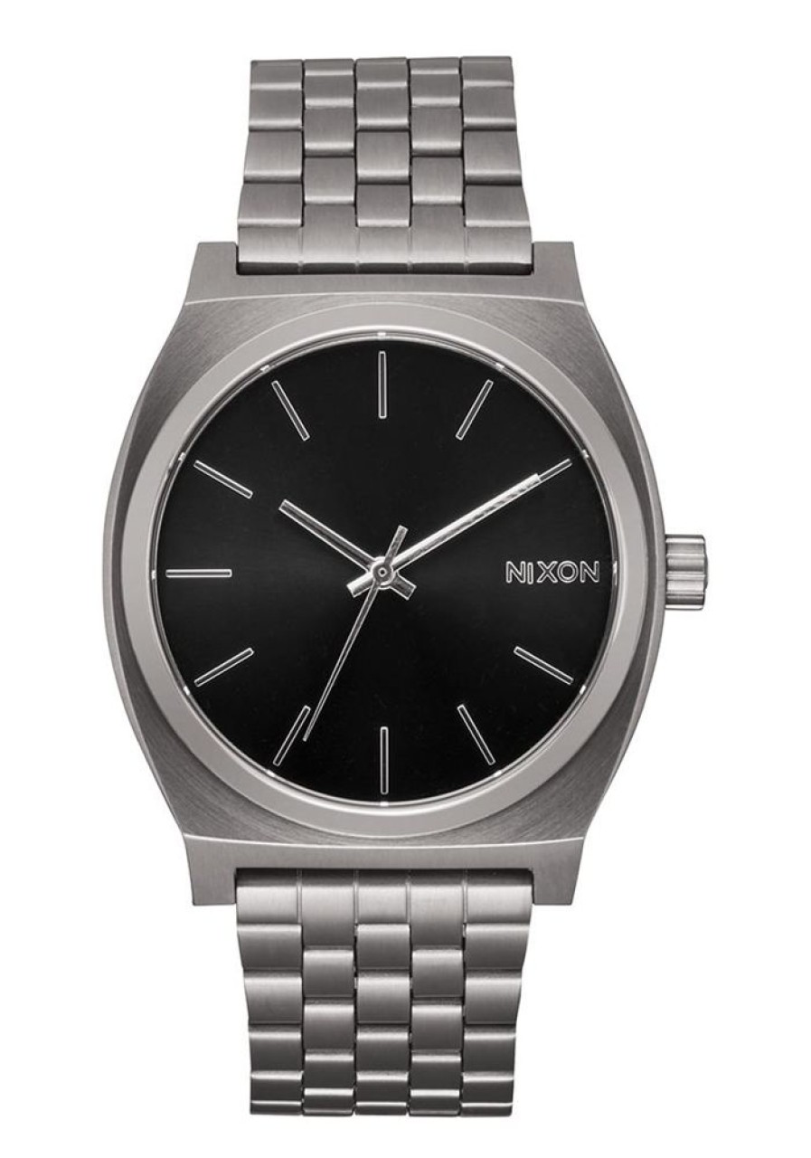 Watches Nixon | Time Teller Stainless Steel Black Dial