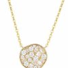 Jewellery Georgini | Fili Large Mosaic Pendant Gold