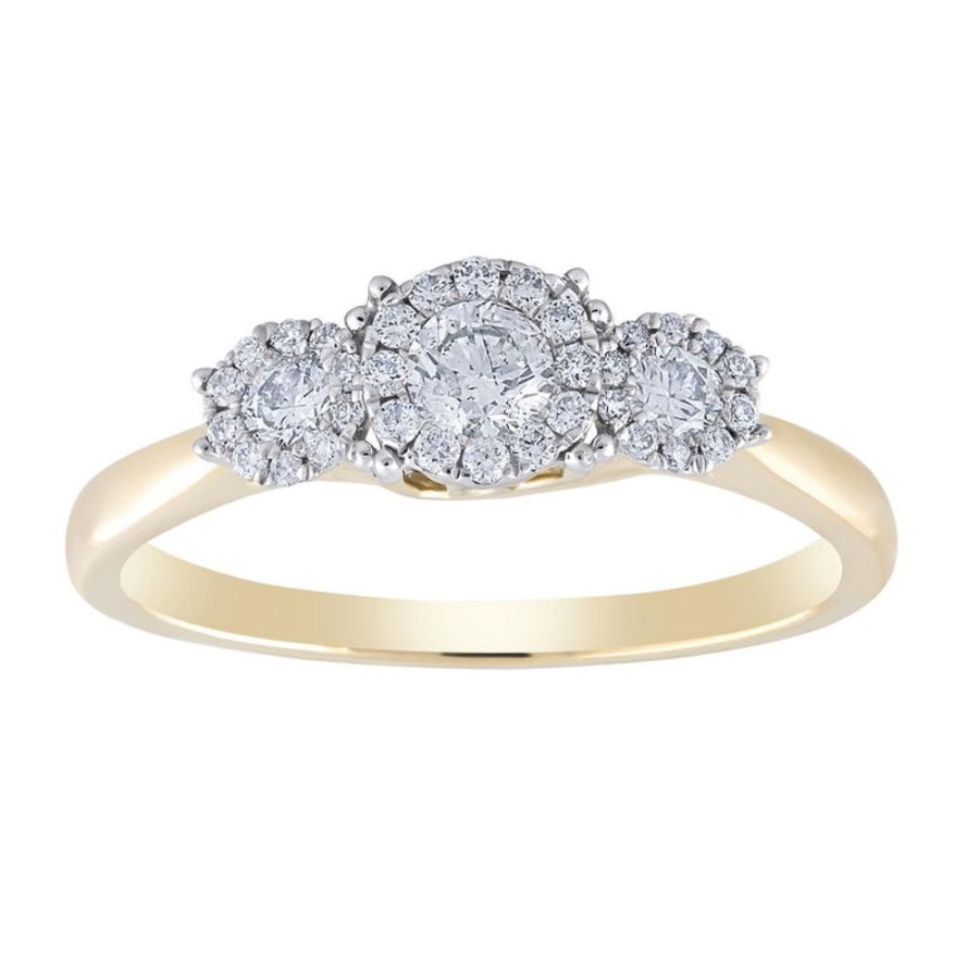 Jewellery Diamonds by WD | Ring With 0.47Ct Diamonds In 9K Yellow Gold