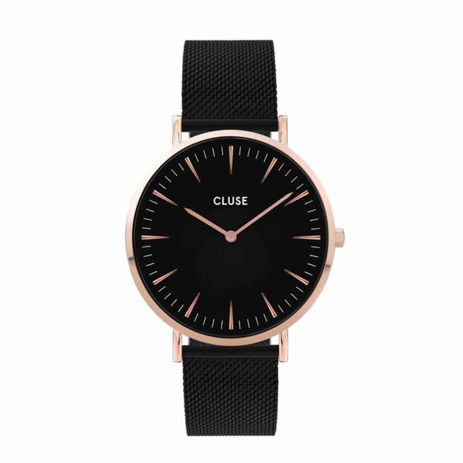 Watches Cluse | Cluse Boho Chic Mesh Rose Gold Watch