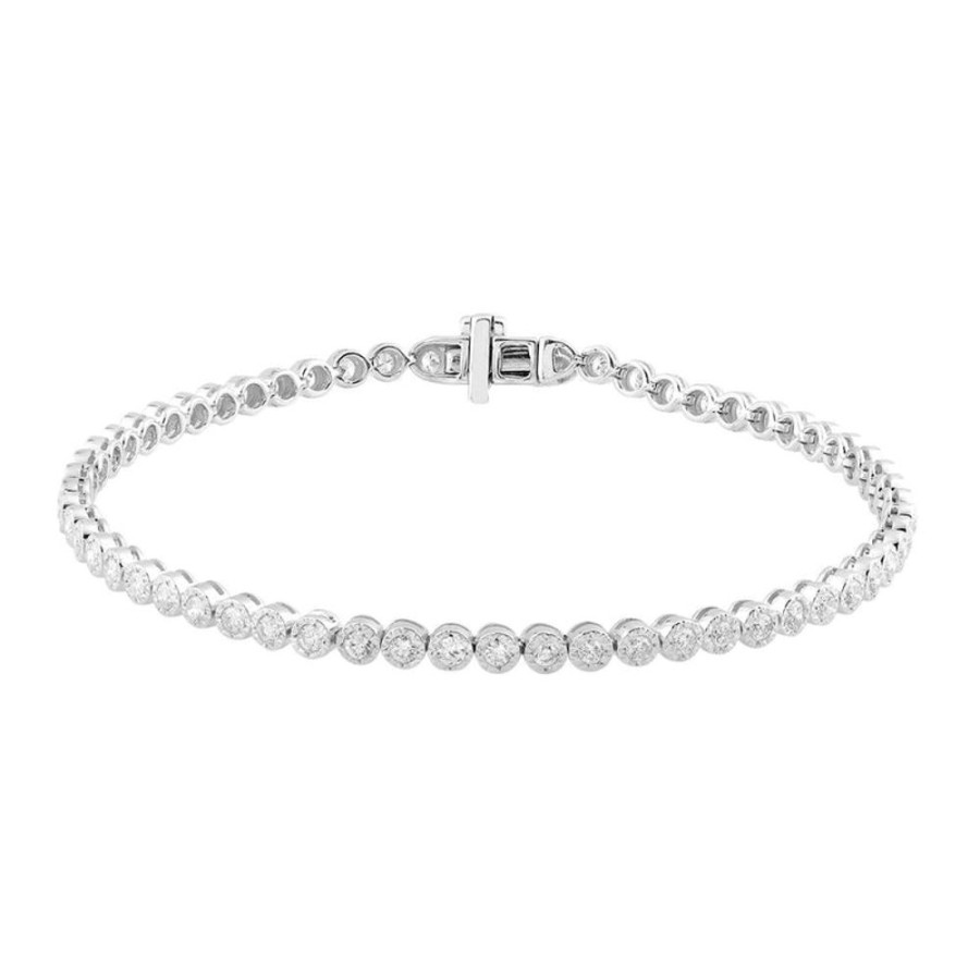 Jewellery Diamonds by WD | Bracelet With 1.4Ct Diamonds In 9K White Gold