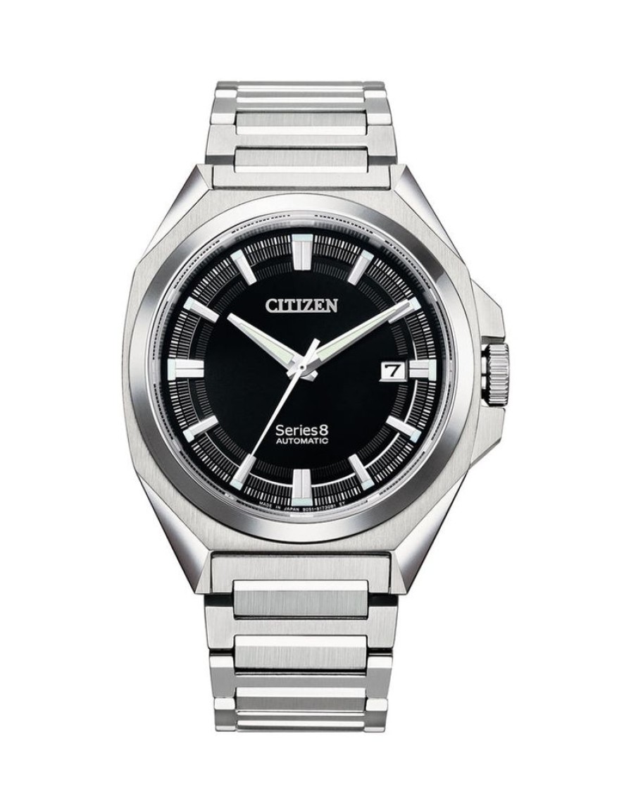 Watches Citizen | Series 8 Black Dial Automatic Watch