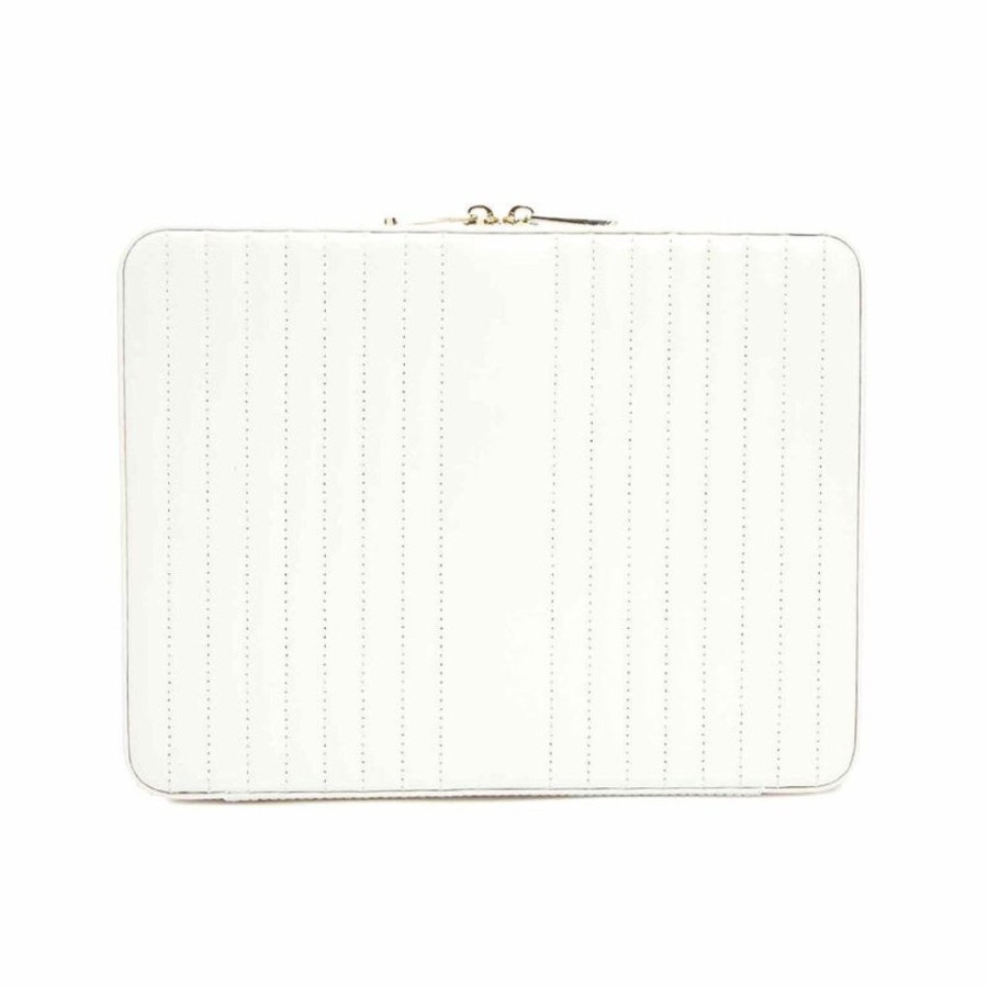 Accessories Wolf | Maria Large Zip Case White