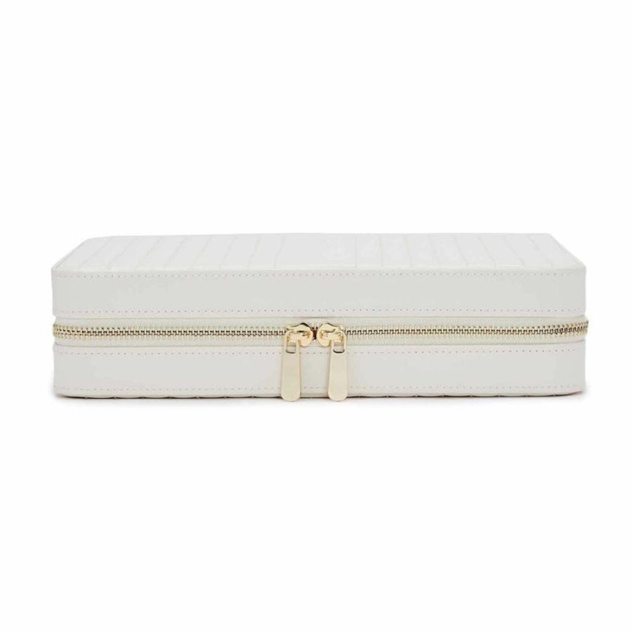 Accessories Wolf | Maria Large Zip Case White