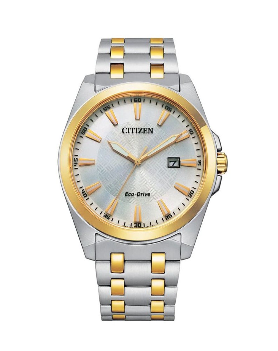 Watches Citizen | Eco Drive Bracelet Silver Dial Watch Bm7534-59A