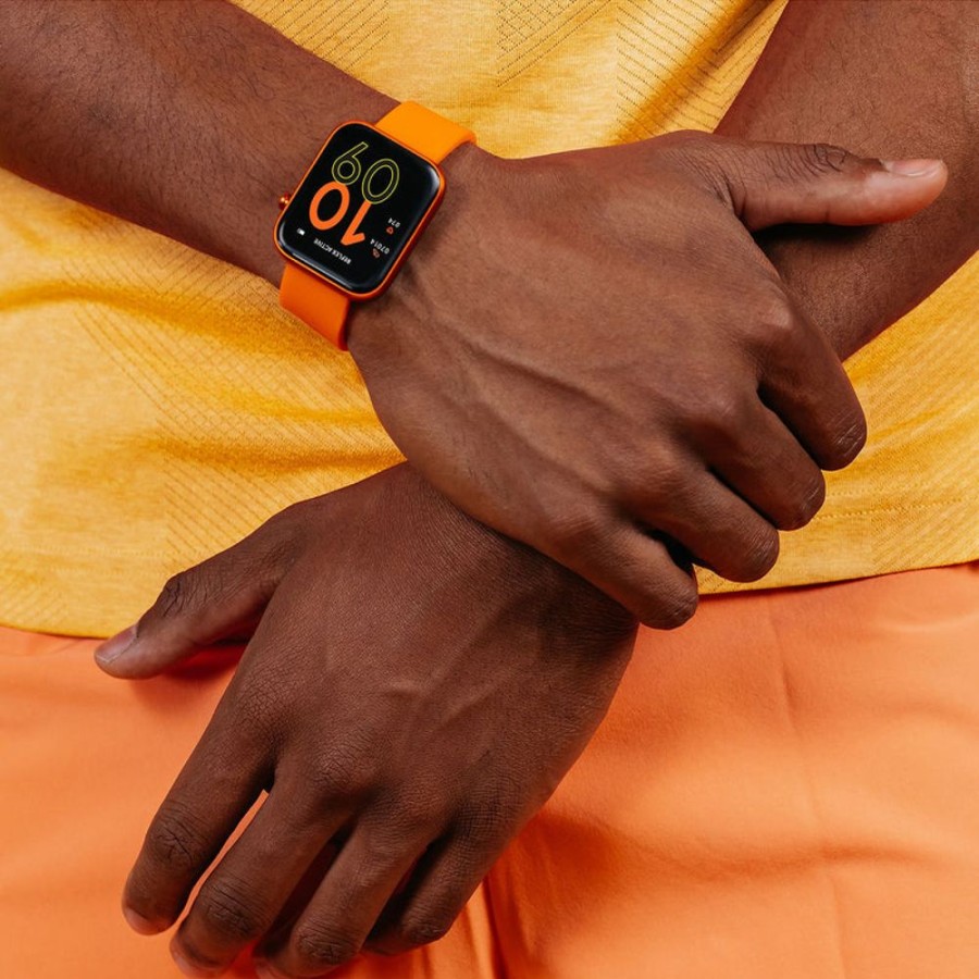 Watches Reflex Active | Series 12 Orange Silicone Smartwatch