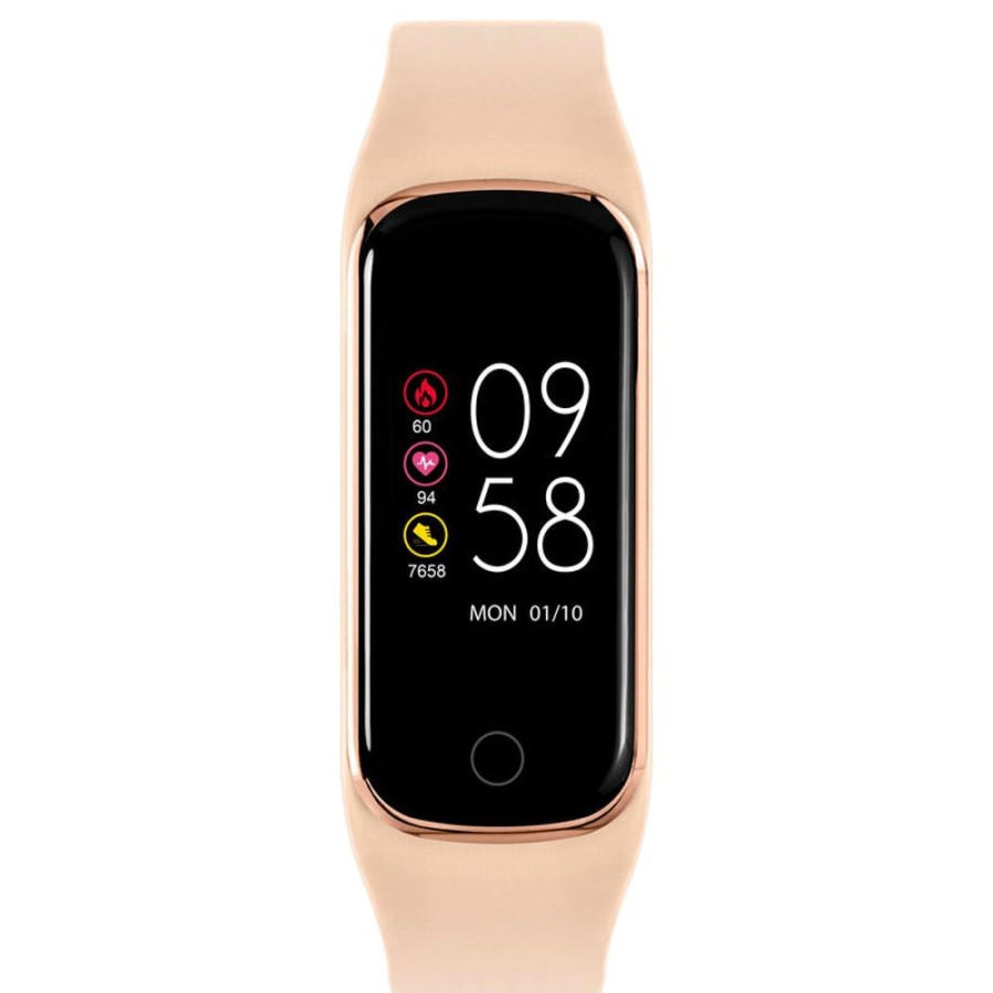 Watches Reflex Active | Series 08 Pink Band Smart Watch