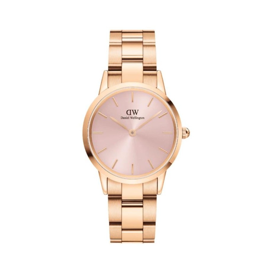 Watches Daniel Wellington | Iconic Link 32Mm Light Pink Dial Watch