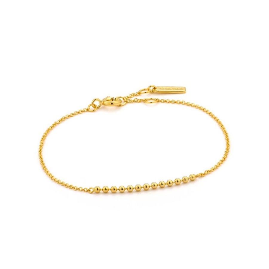 Jewellery Ania Haie | Modern Multiple Balls Bracelet - Gold