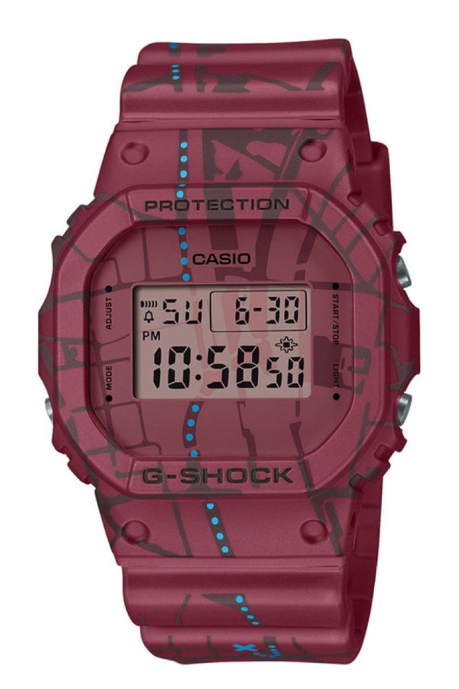 Watches G-Shock | Red Resin Band Watch