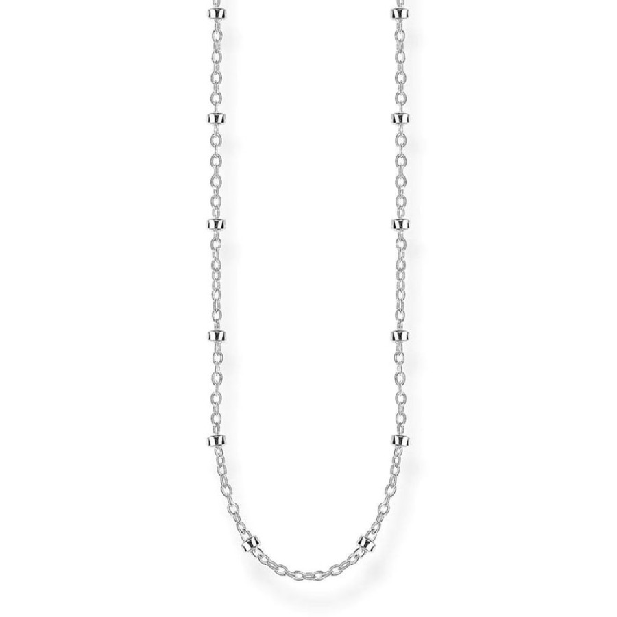 Jewellery Thomas Sabo Jewellery | Thomas Sabo Silver Fine Ball Chain