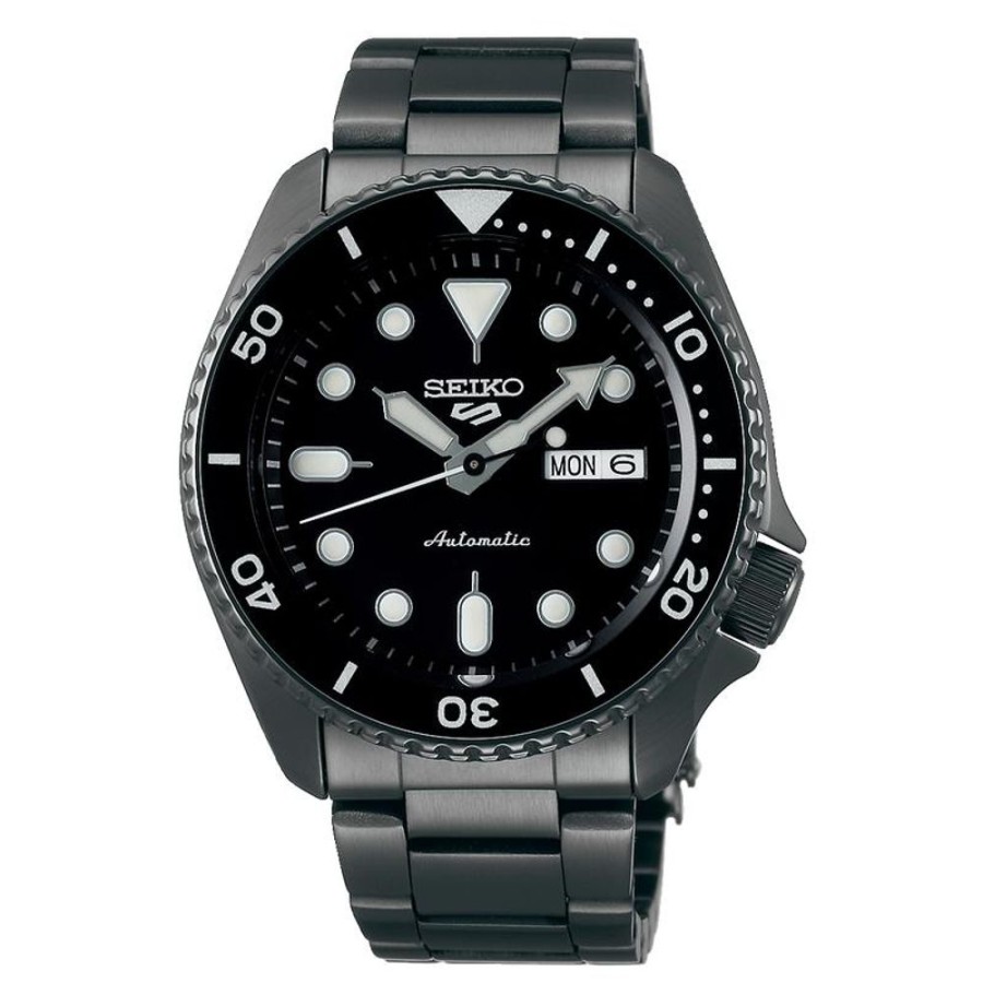 Watches Seiko | 5 Sports All Black