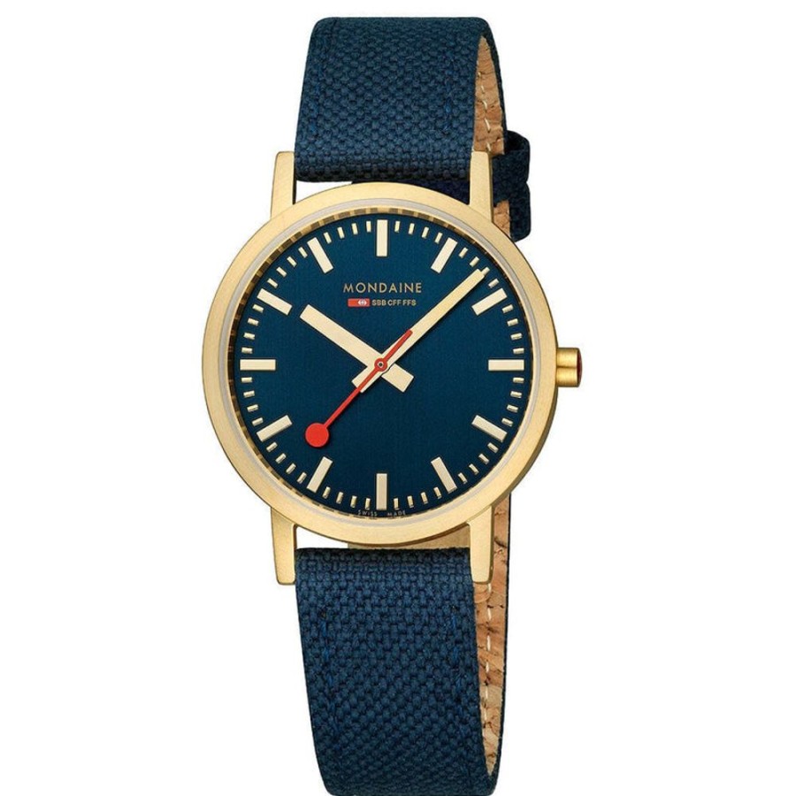 Watches Mondaine | Classic Deep Ocean Blue Watch