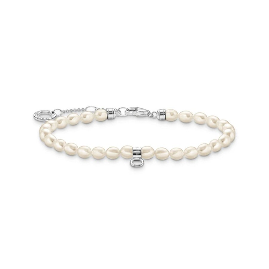 Jewellery Thomas Sabo | Thomas Sabo Pearl Bracelet