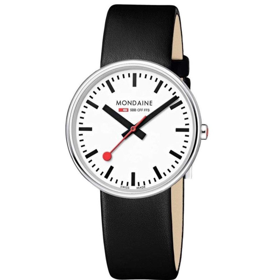 Watches Mondaine | Mini Giant White Dial Watch